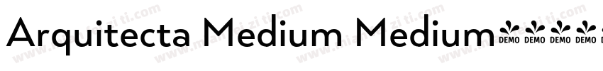 Arquitecta Medium Medium字体转换